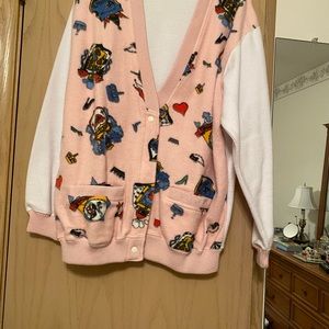 Swatch Sweatshirt Fleece Zip Jacket